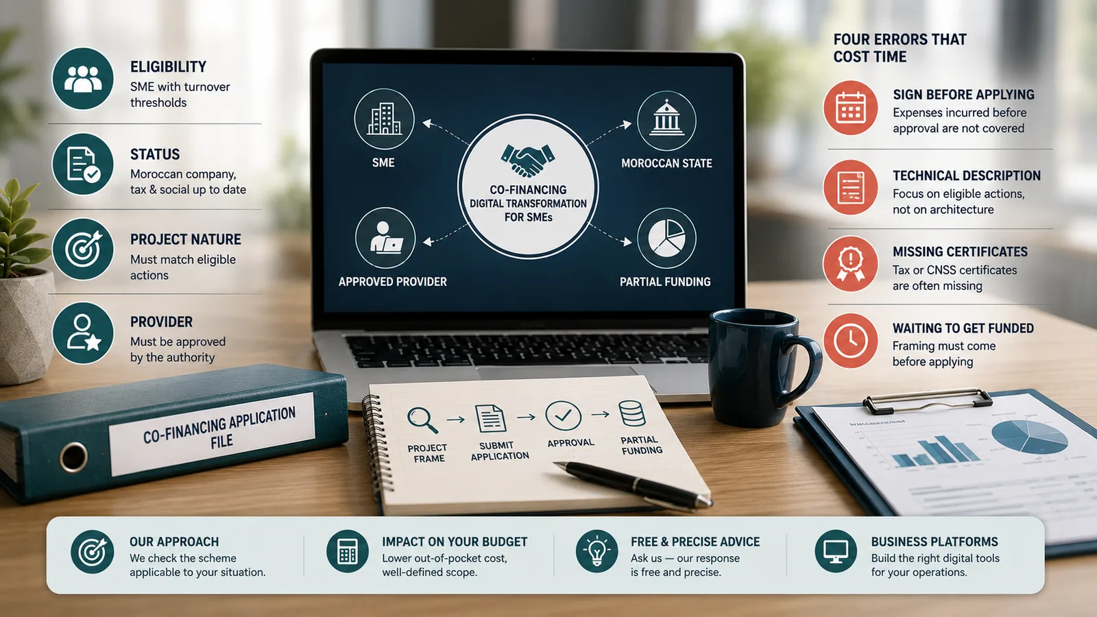 Getting a digitalisation project co-funded: how it actually works