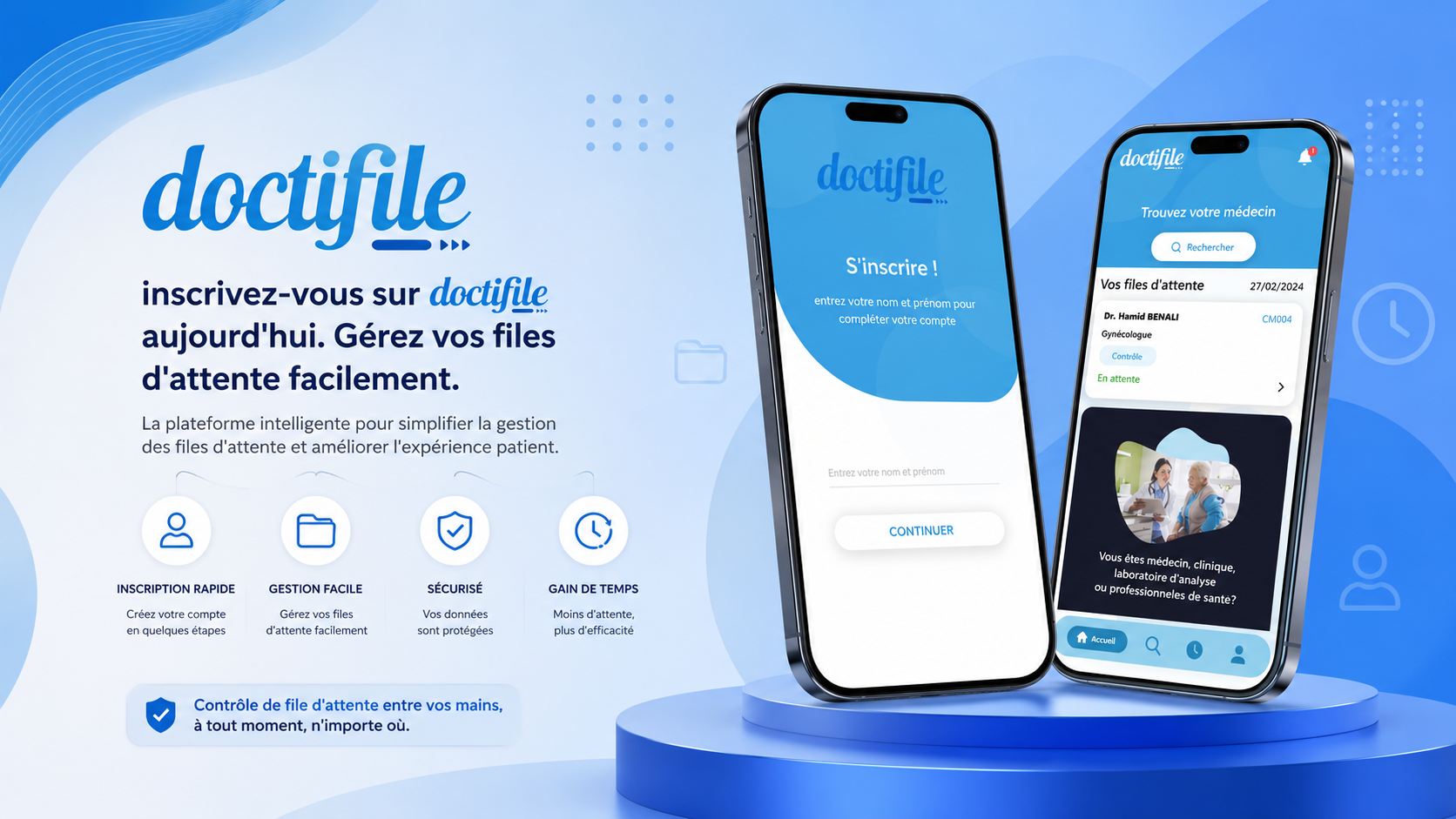 Doctifile — Virtual waiting room