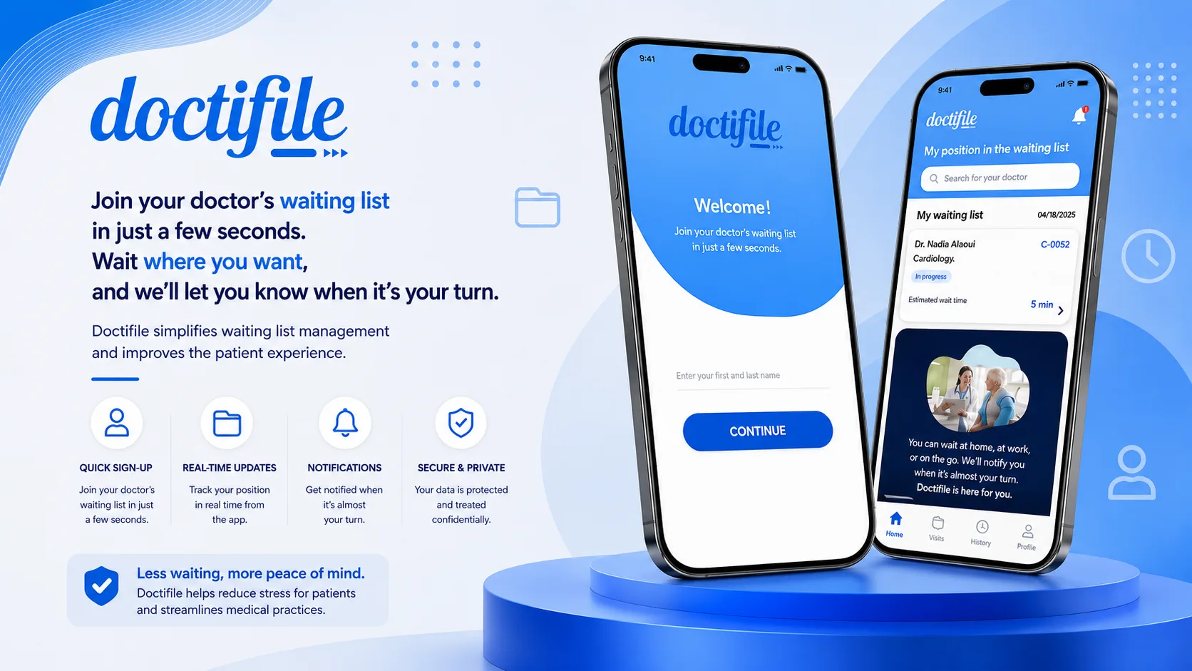 Doctifile — Virtual waiting room