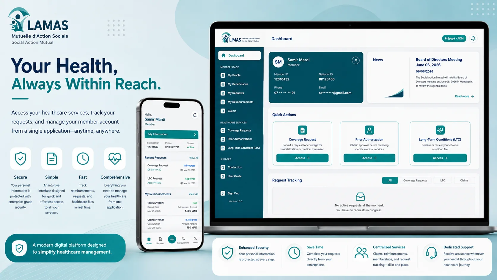 LAMAS — Health insurance management